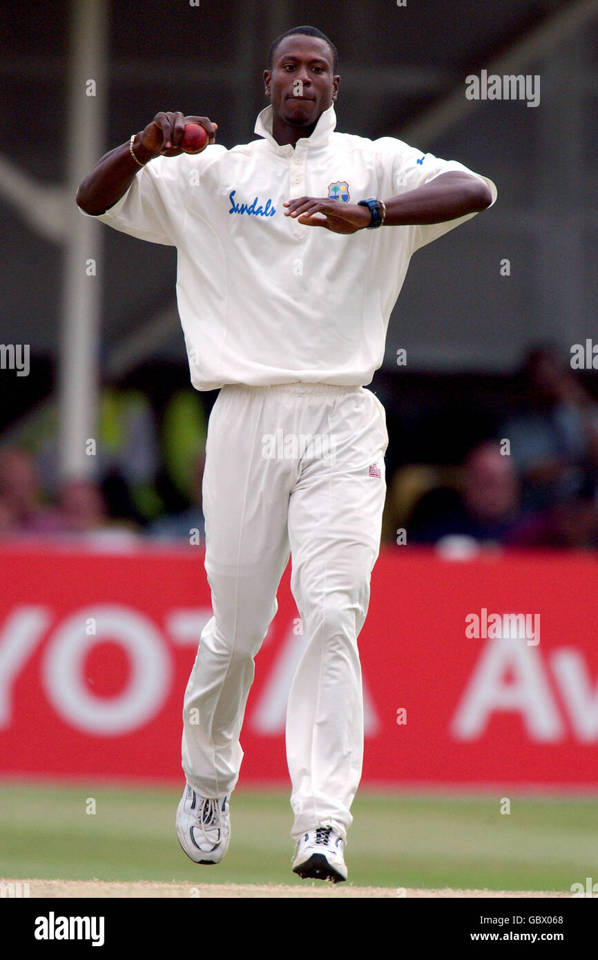 Cricket - npower secondo Test - Inghilterra / West Indies - Day Three. Omari Banks, Indie Occidentali Foto Stock