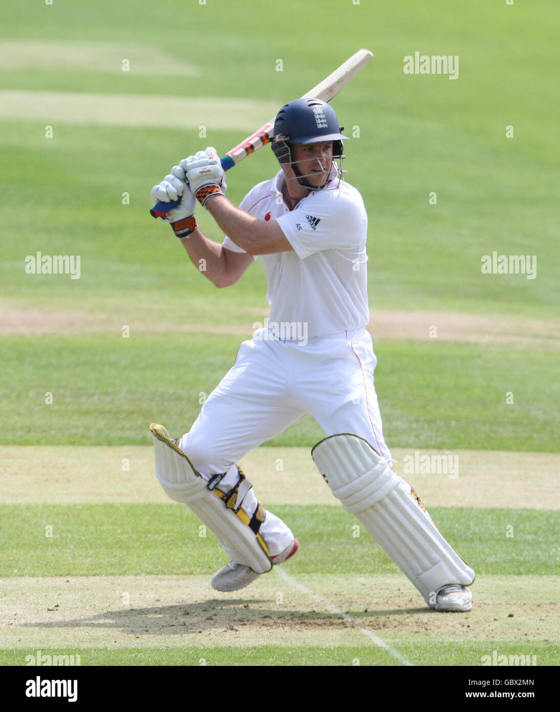 Cricket - Warm Up Match - Warwickshire v Inghilterra - Edgbaston Foto Stock