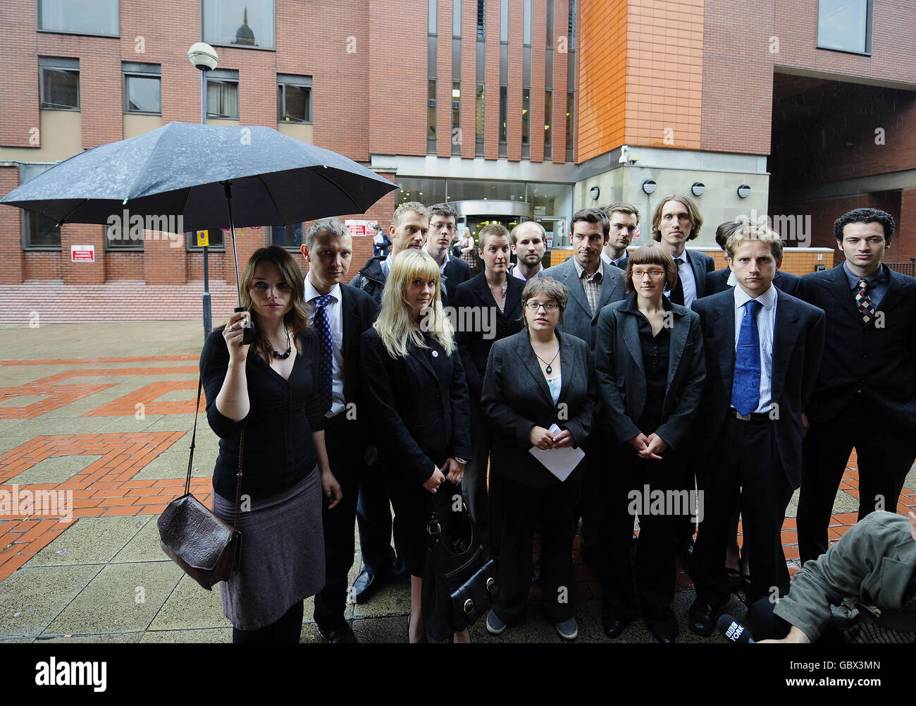 22 colpevole di potere stazione ferroviaria imboscata Foto Stock