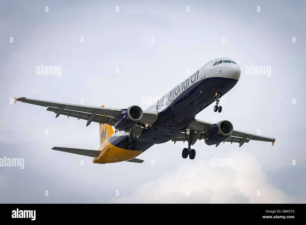 La Monarch Airlines Airbus A321-231 Foto Stock