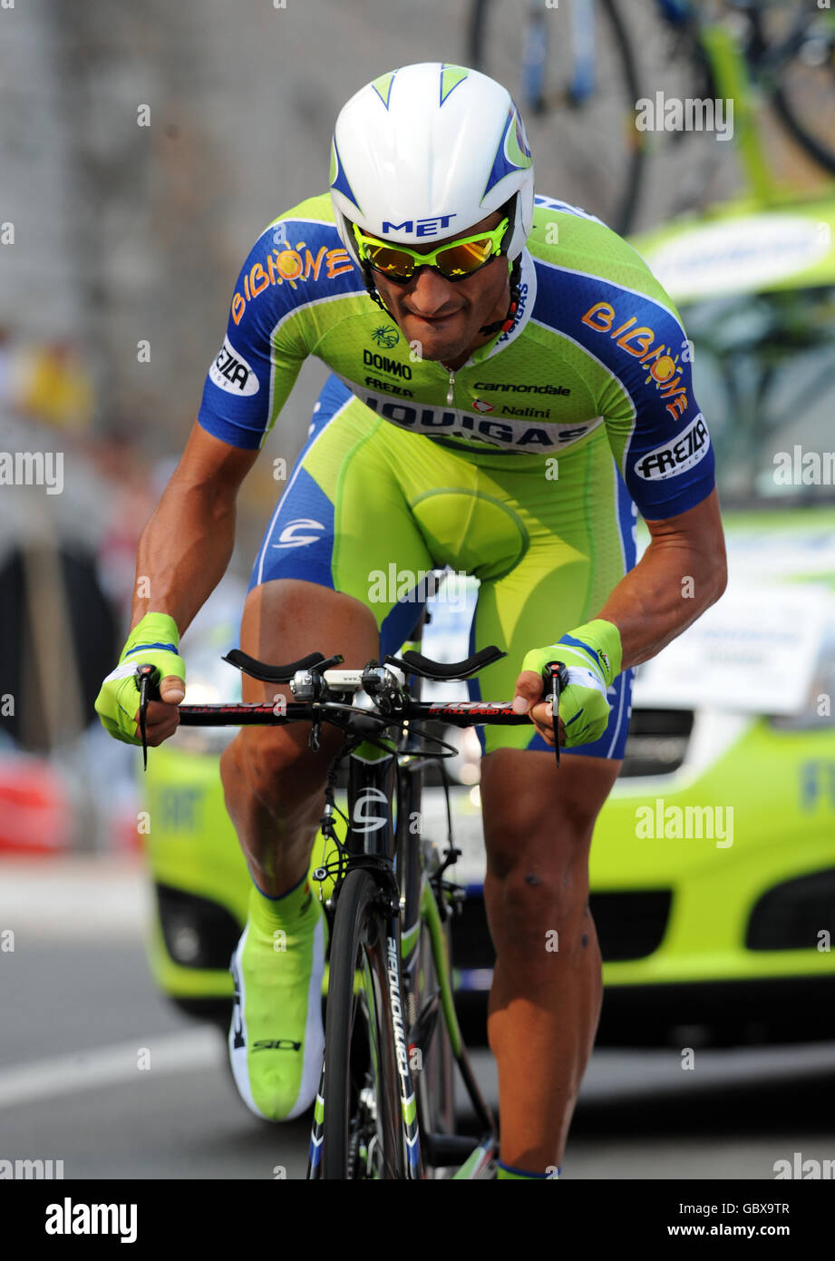 Ciclismo - Tour de France 2009 - prima tappa. Daniele Bennati (Italia), Liquigas Foto Stock