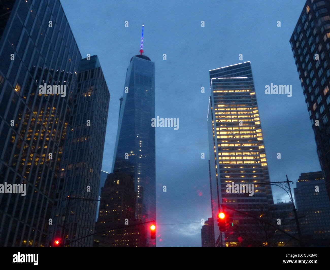 New York grattacieli Foto Stock