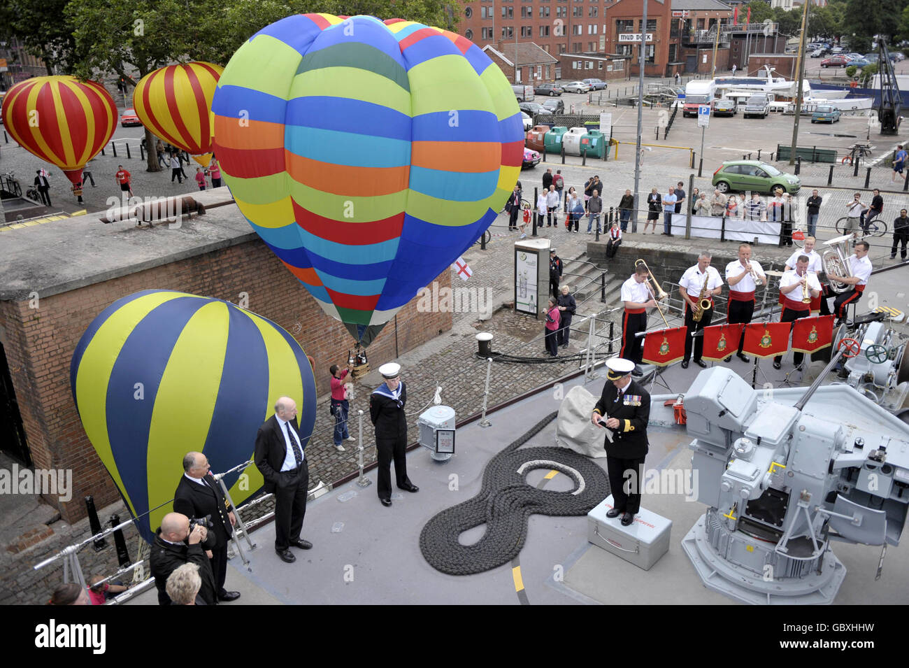 Bristol Balloon Fiesta Foto Stock