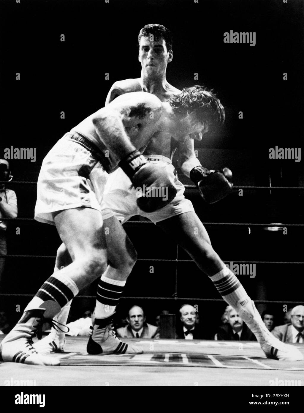 Boxe - pesi medi - Gary Stretch v Robin Smith Foto Stock