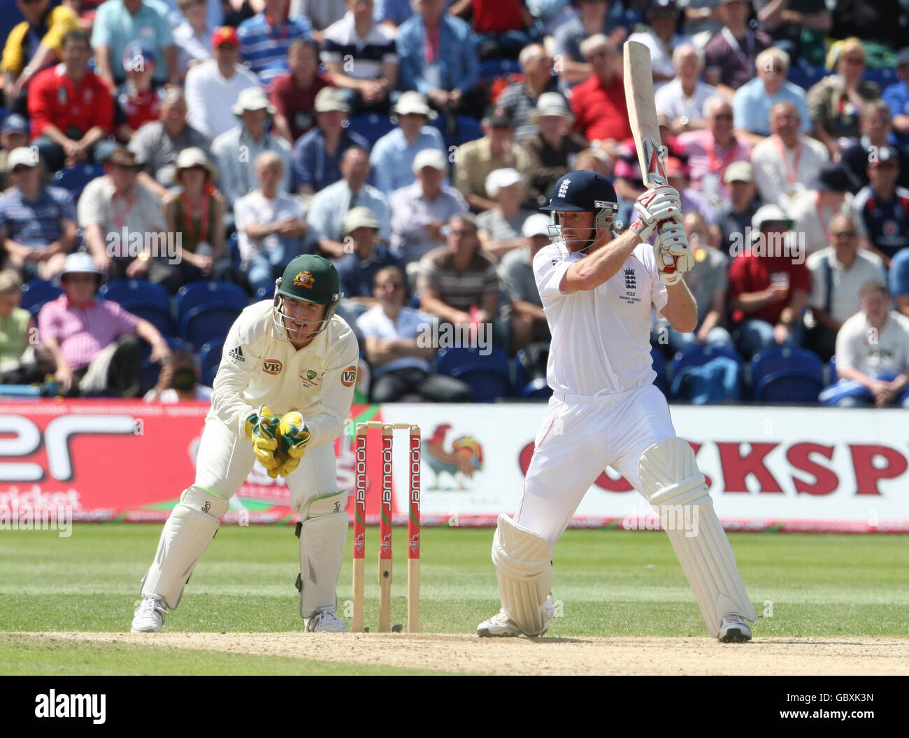 Cricket - le ceneri 2009 - npower prima prova - Giorno 5 - Inghilterra v Australia - Sophia Gardens Foto Stock