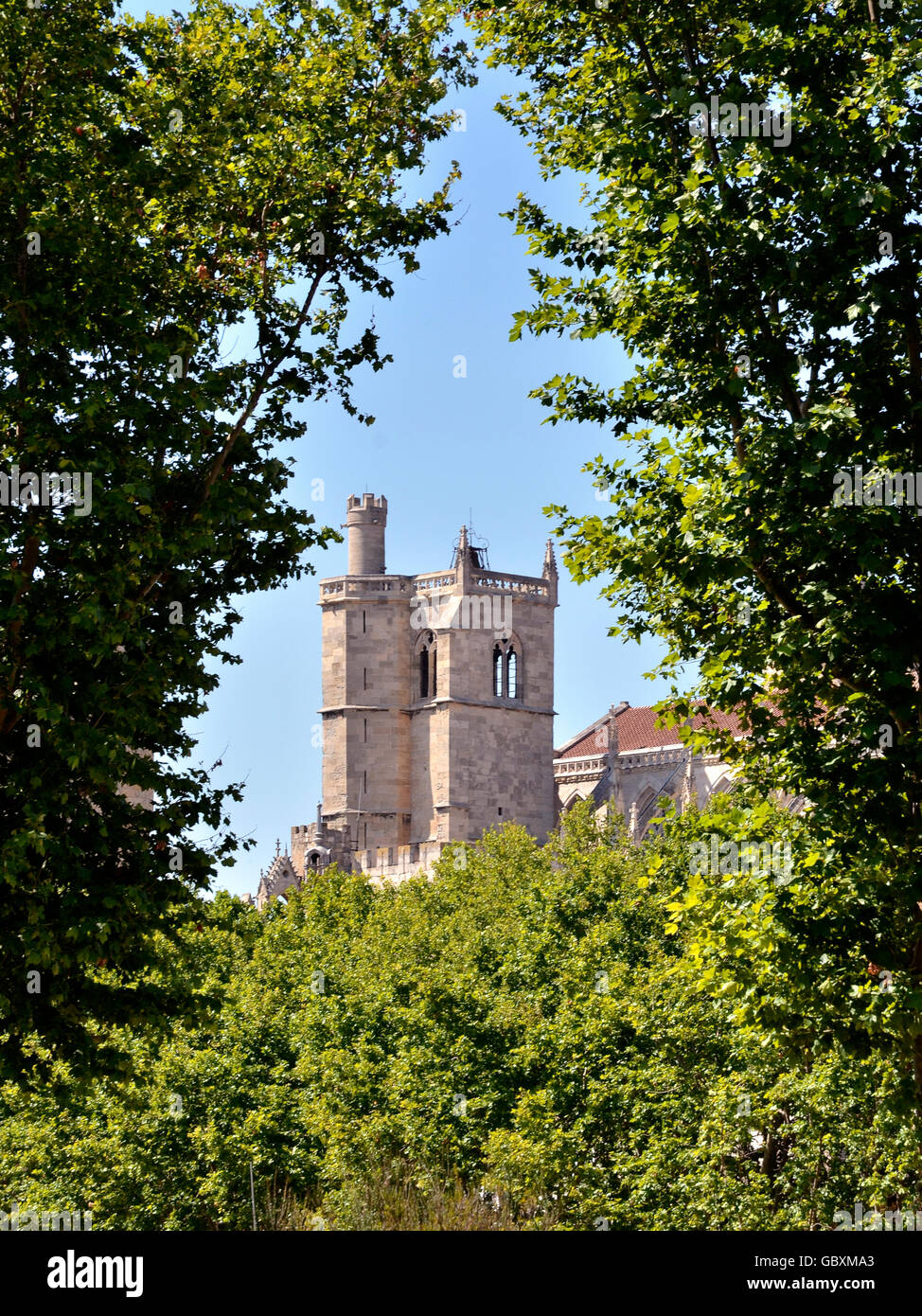 Torre a Narbonne in Francia Foto Stock