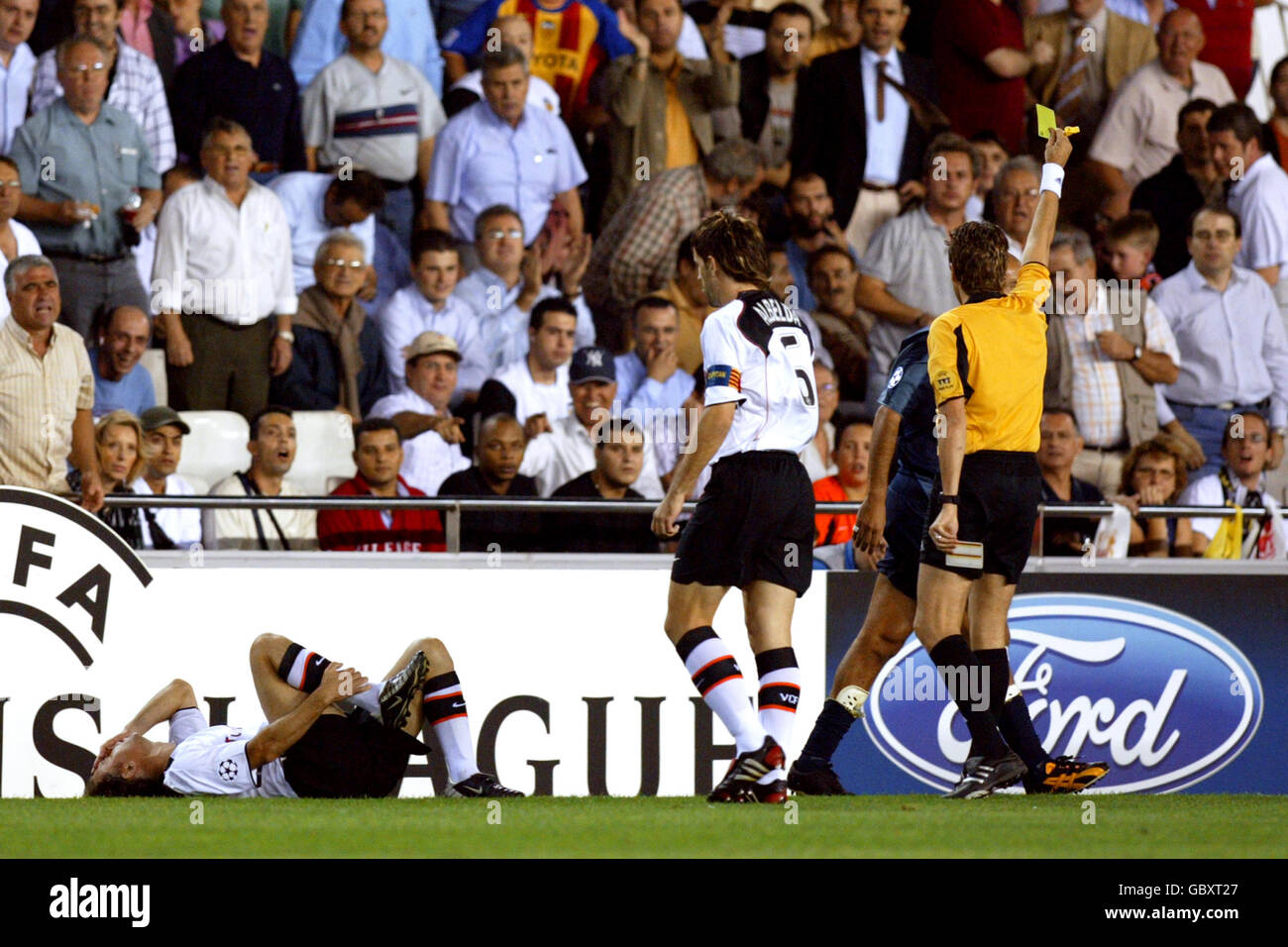 Soccer - UEFA Champions League - Gruppo G - Valencia V Inter Milan Foto Stock