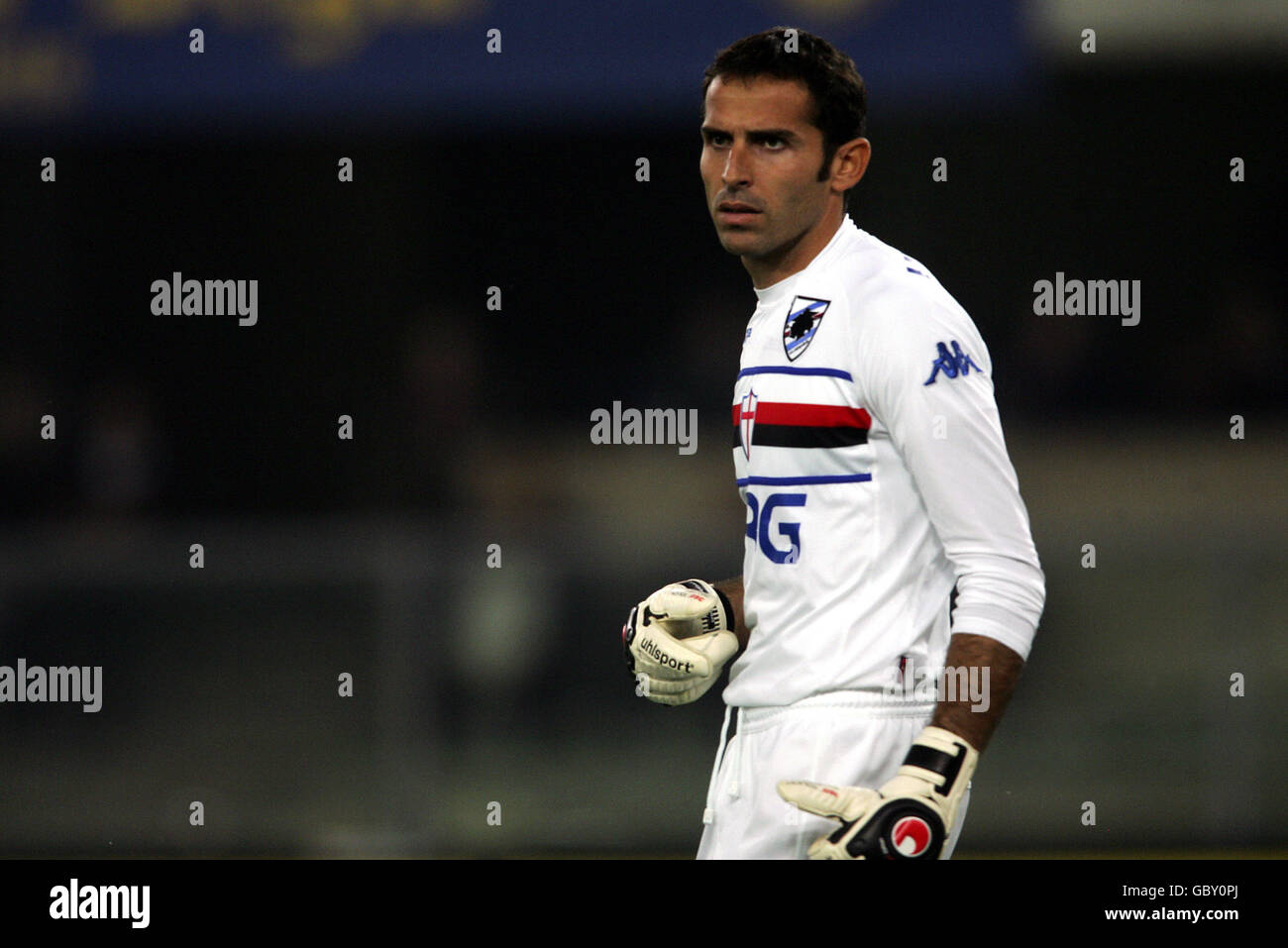 Calcio - Serie a - Chievo v Sampdoria. Il portiere di Sampdoria Francesco Antonioli Foto Stock