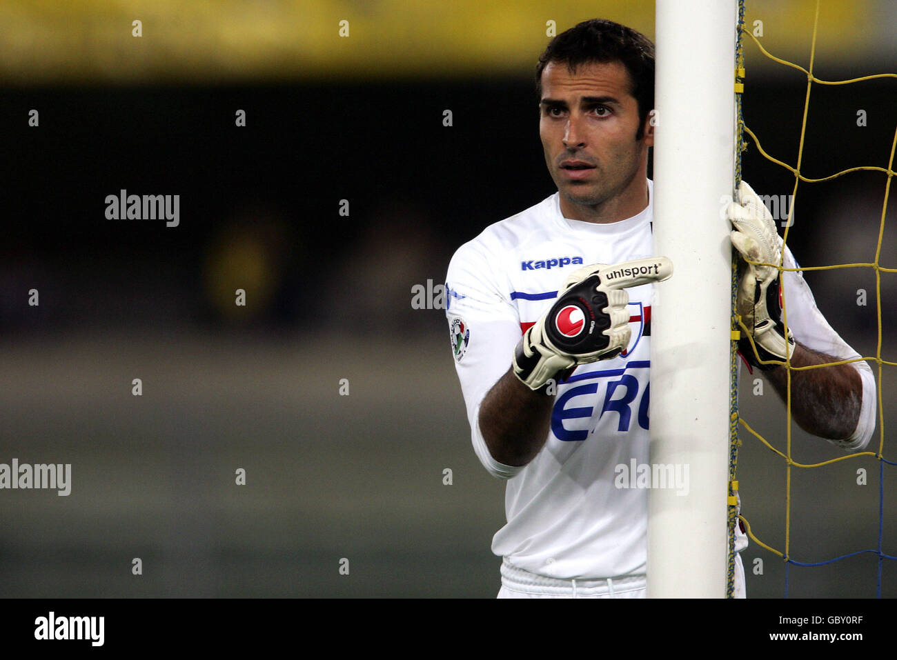 Calcio - Serie a - Chievo v Sampdoria. Il portiere di Sampdoria Francesco Antonioli Foto Stock
