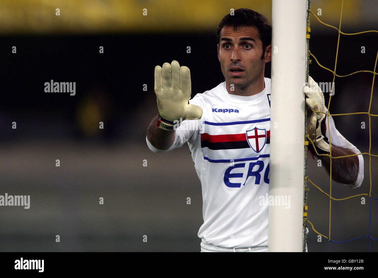Calcio - Serie a - Chievo v Sampdoria. Il portiere di Sampdoria Francesco Antonioli Foto Stock