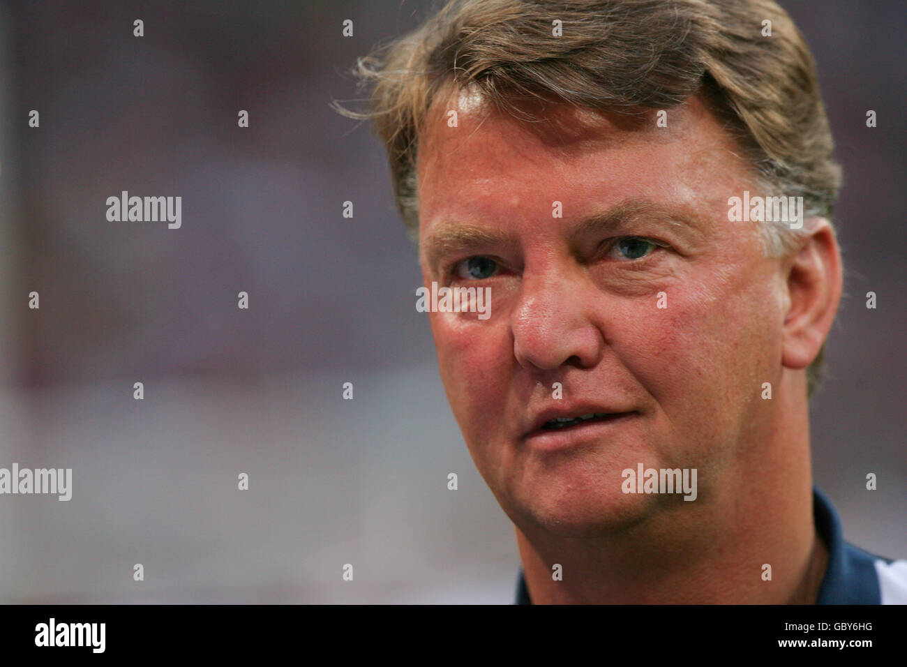 Calcio - la Coppa Audi 2009 - Manchester United contro Boca Juniors - Allianz Arena. Luis Van Gaal, direttore del Bayern Monaco Foto Stock