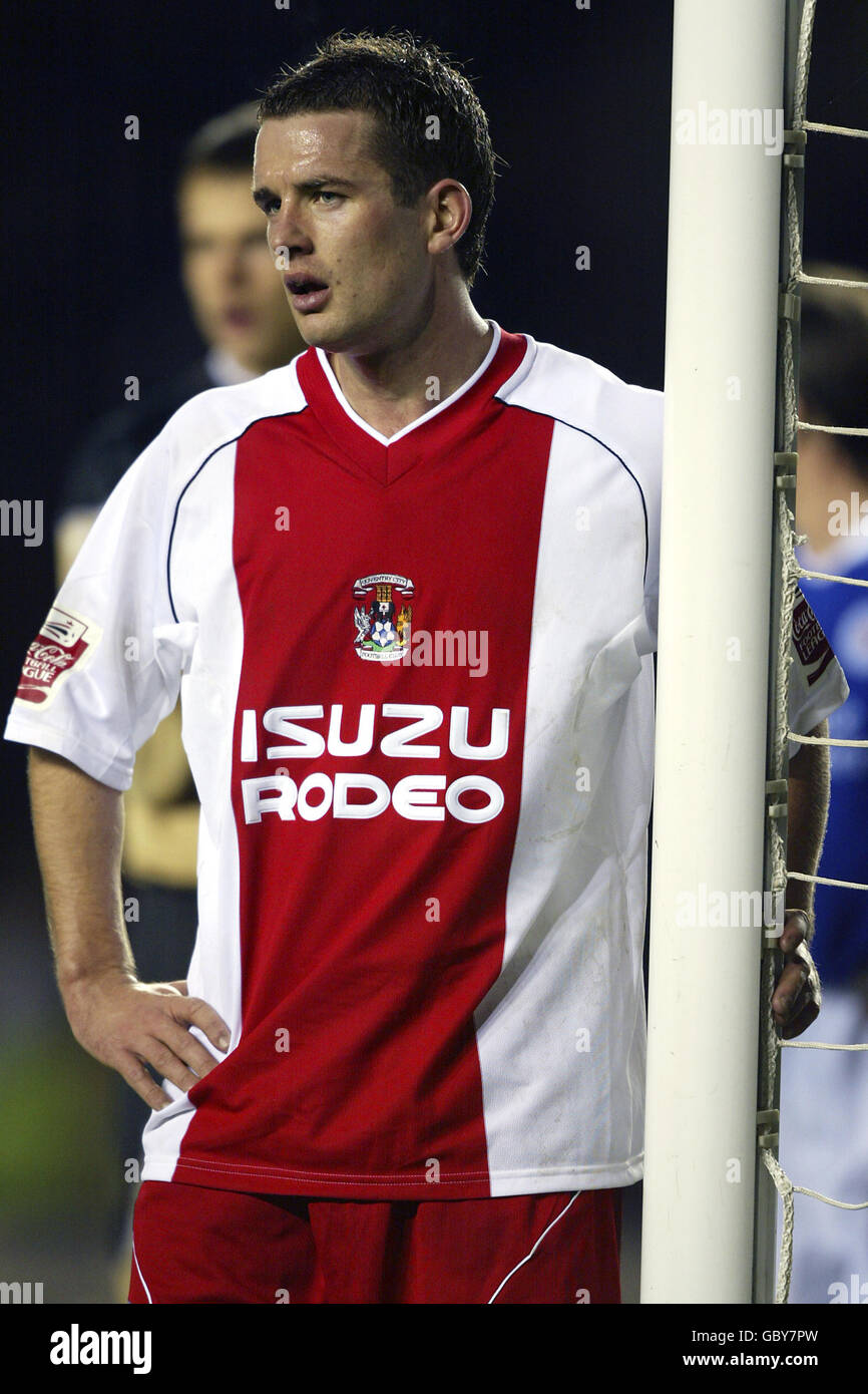 Calcio - Coca-Cola Football League Championship - Leicester City v Coventry City. Michael Doyle, città di Coventry Foto Stock