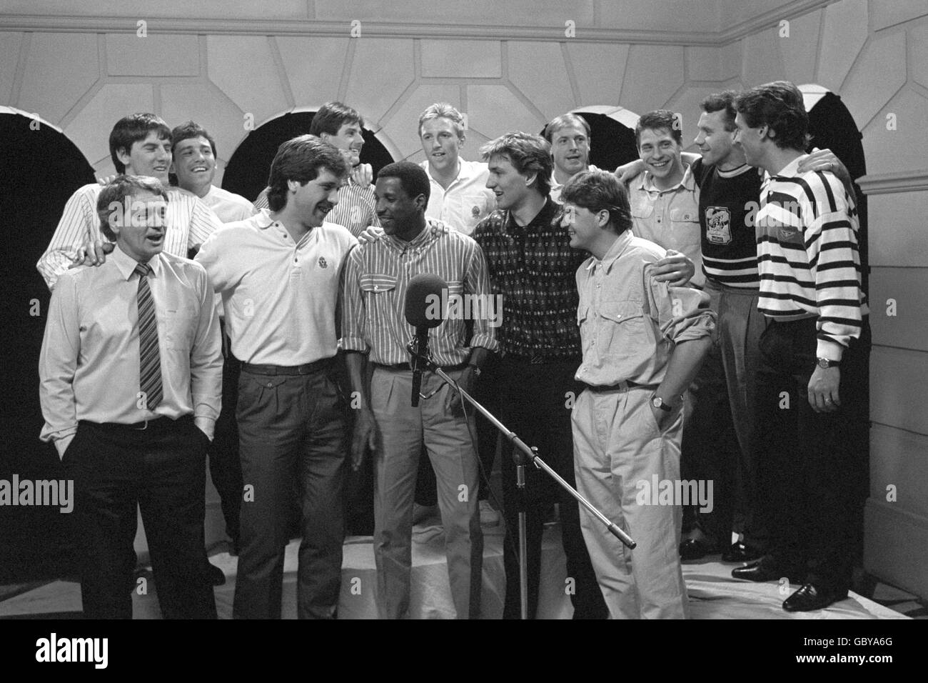 Calcio - Inghilterra Soccer team - Studio di registrazione - Londra Foto Stock