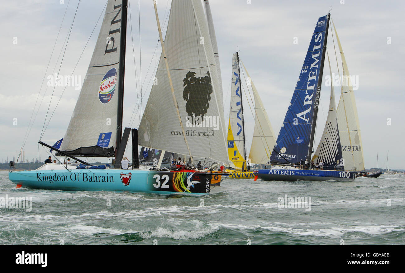 Vela - Cowes Week - Giorno 5 - Isola di Wight Foto Stock