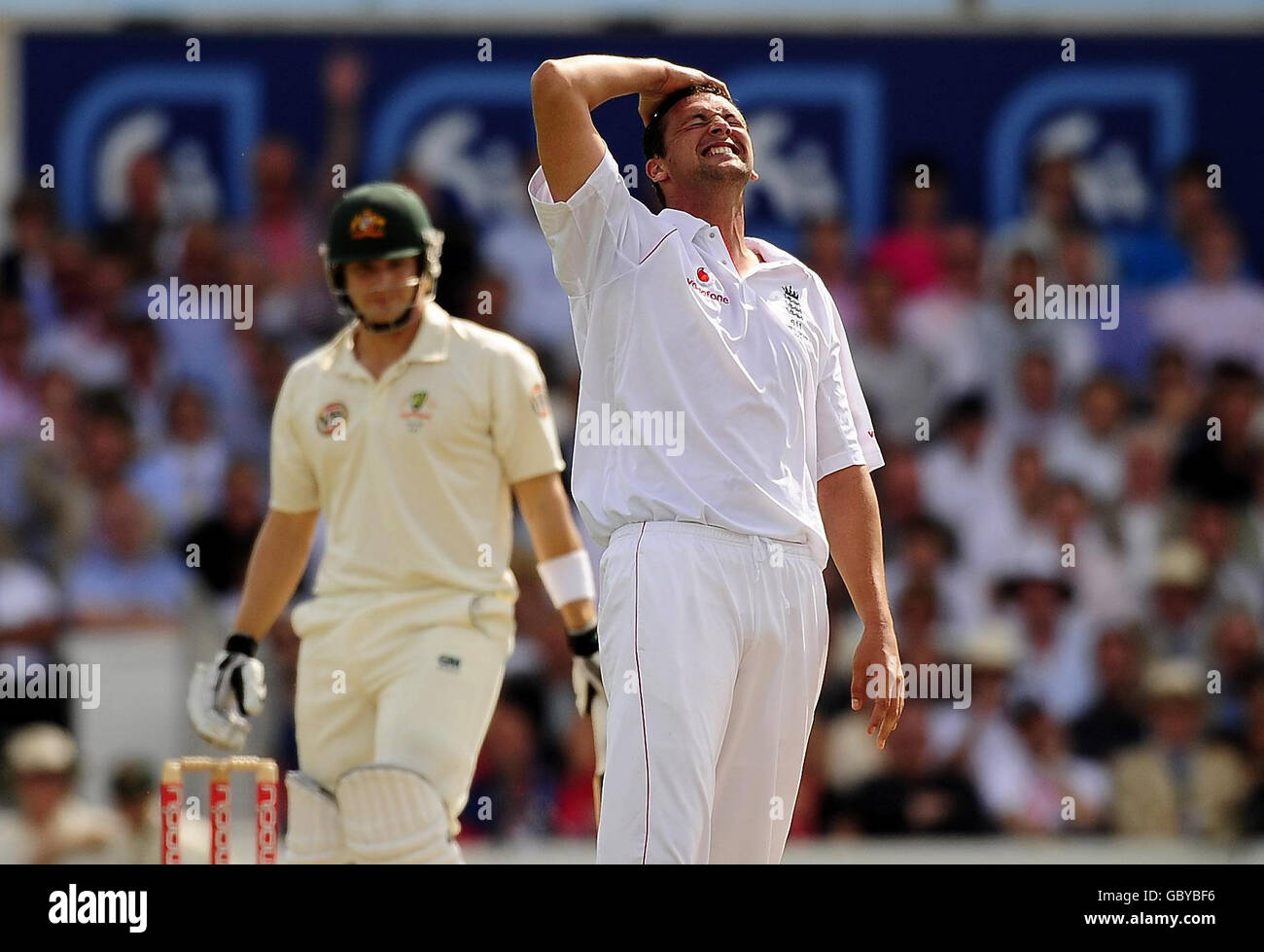 Cricket - le ceneri 2009 - npower quarta prova - Giorno 1 - Inghilterra v Australia - Headingley Foto Stock