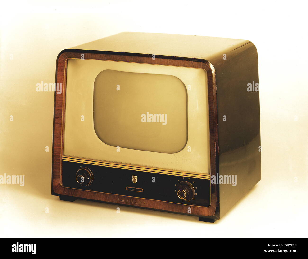Trasmissione, televisione, televisori, TV Philips TV Set 'Krefeld', 1954, diritti aggiuntivi-clearences-non disponibile Foto Stock