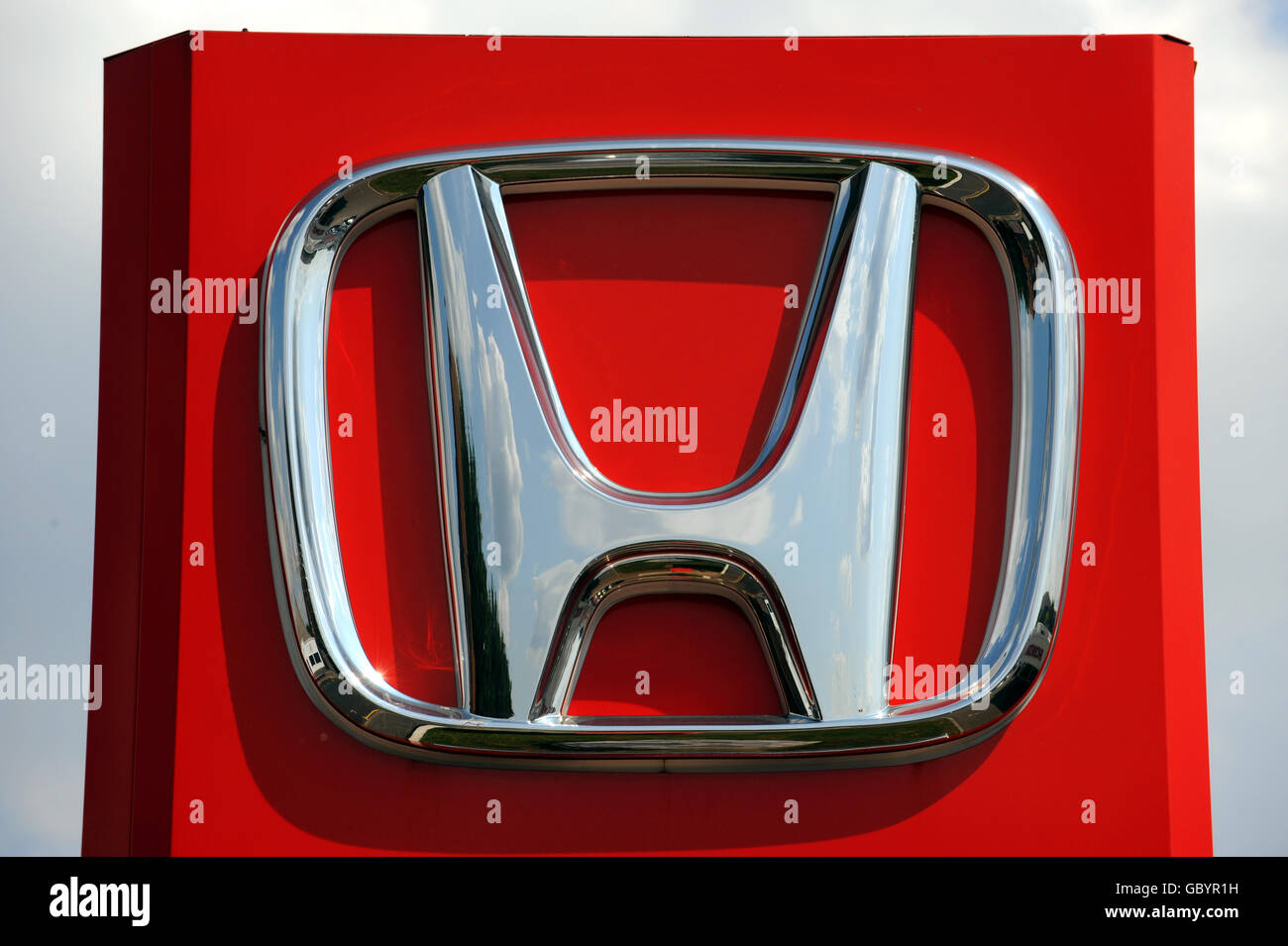 Piazzale auto stock Foto Stock