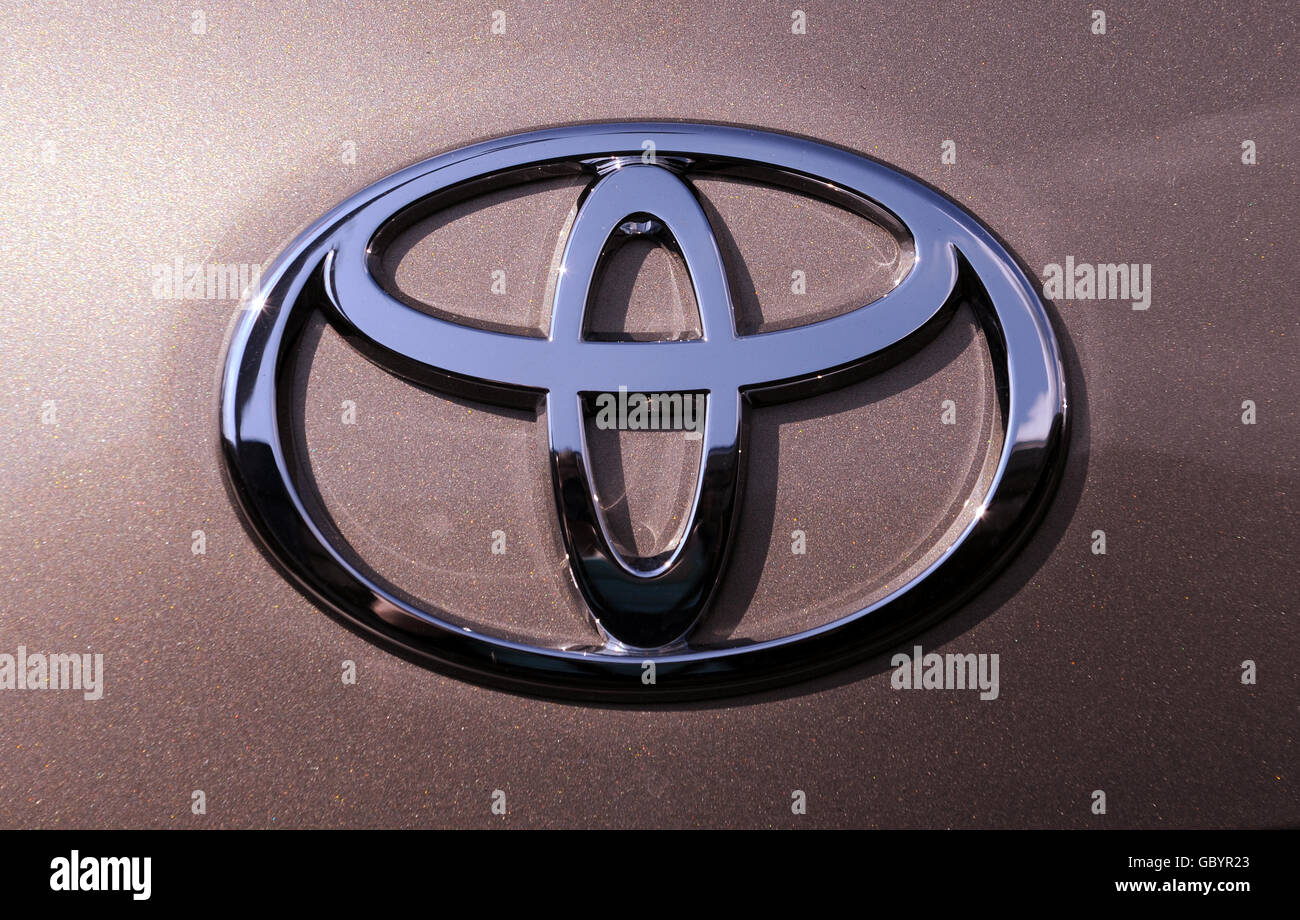 Piazzale auto stock Foto Stock