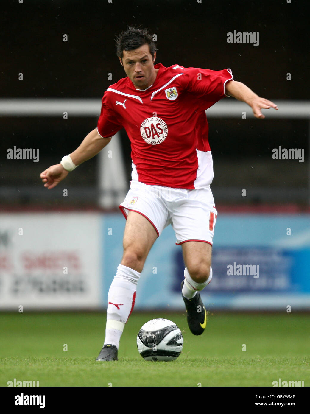 Calcio - la pre-stagione amichevole - Hereford Regno v Bristol City - Edgar Street massa atletica Foto Stock