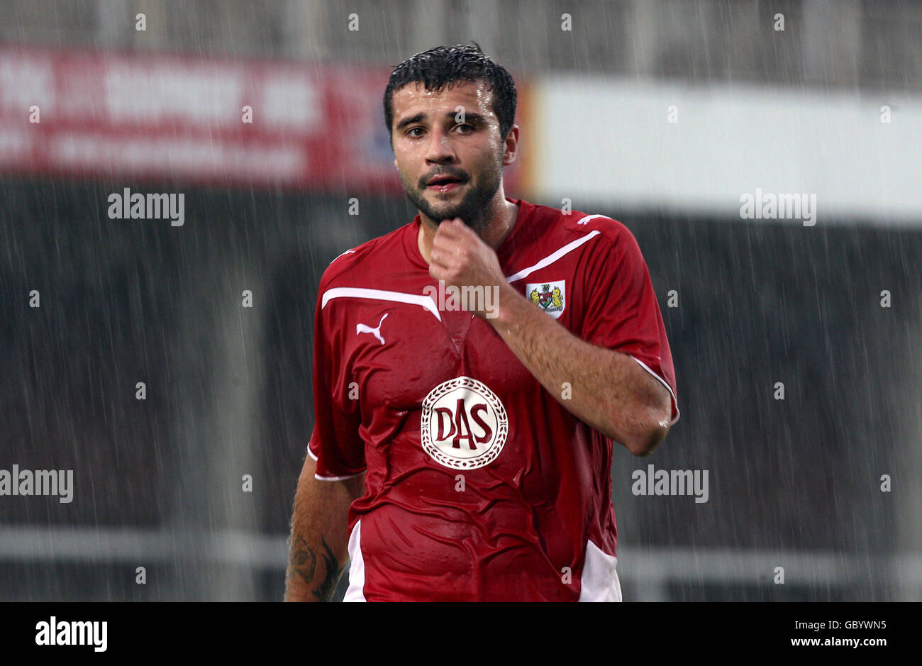 Calcio - Pre-season friendly - Hereford United v Bristol City - Edgar Street Athletic Ground. Alex Eremenko, Bristol City Foto Stock