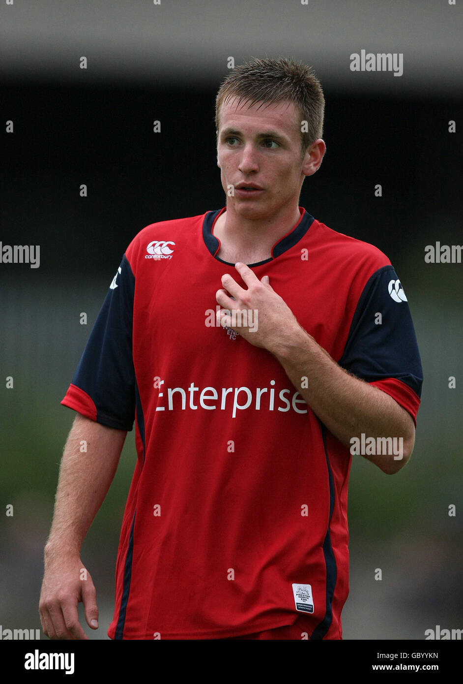 Calcio - pre stagione amichevole - Bamber Bridge v Preston North End - QED Stadium Foto Stock