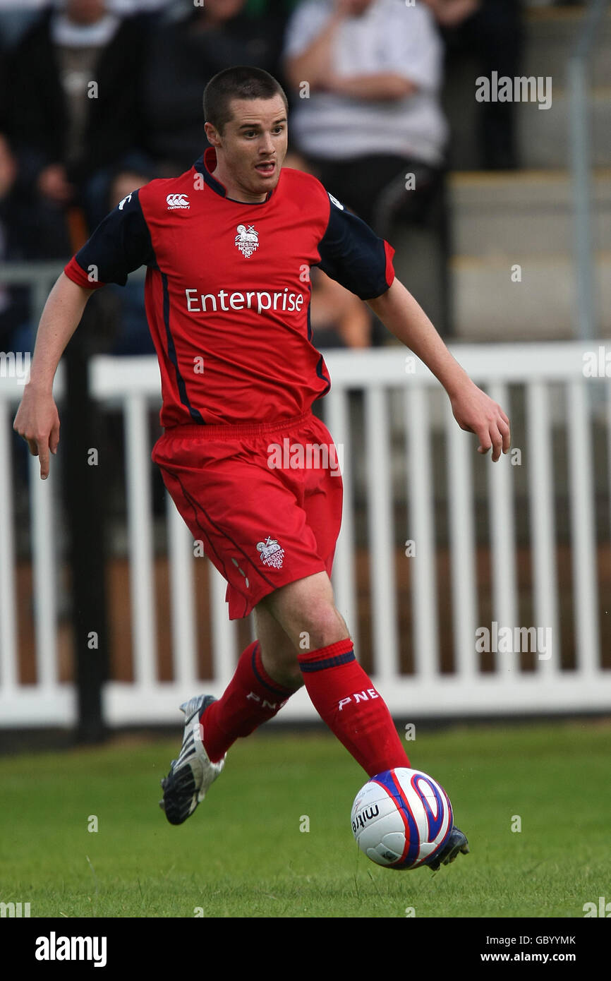 Calcio - pre stagione amichevole - Bamber Bridge v Preston North End - QED Stadium Foto Stock