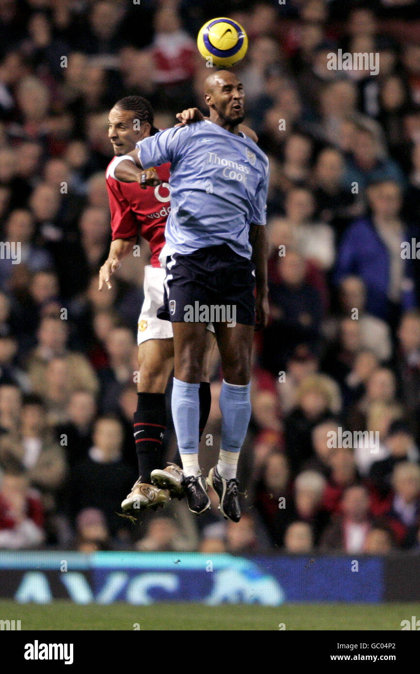 Calcio - FA Barclays Premiership - Manchester United v Manchester City Foto Stock