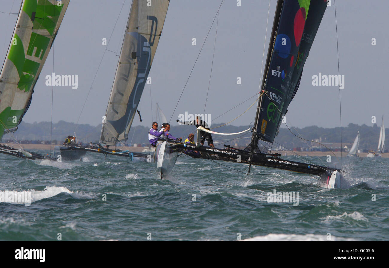 Vela - Cowes Week - Giorno 2 - Isola di Wight Foto Stock