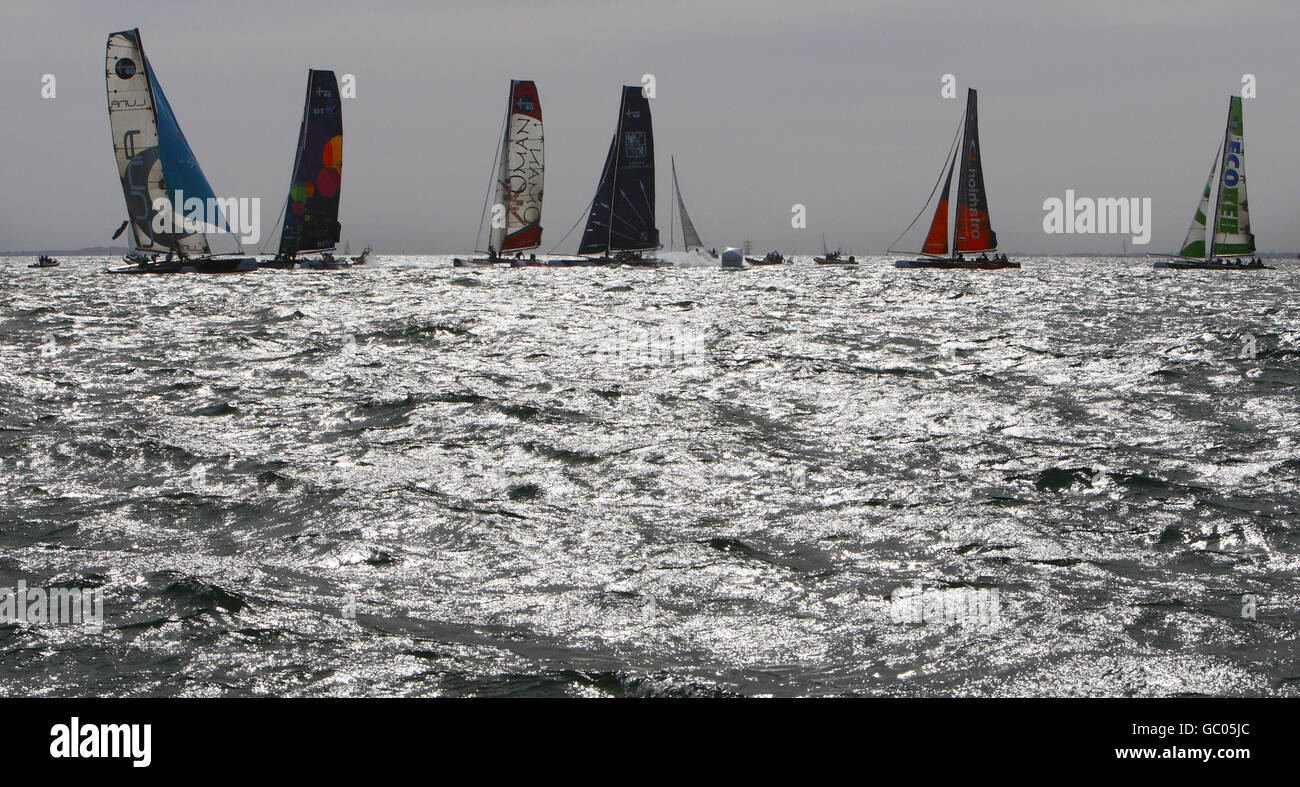 Vela - Cowes Week - Giorno 2 - Isola di Wight Foto Stock