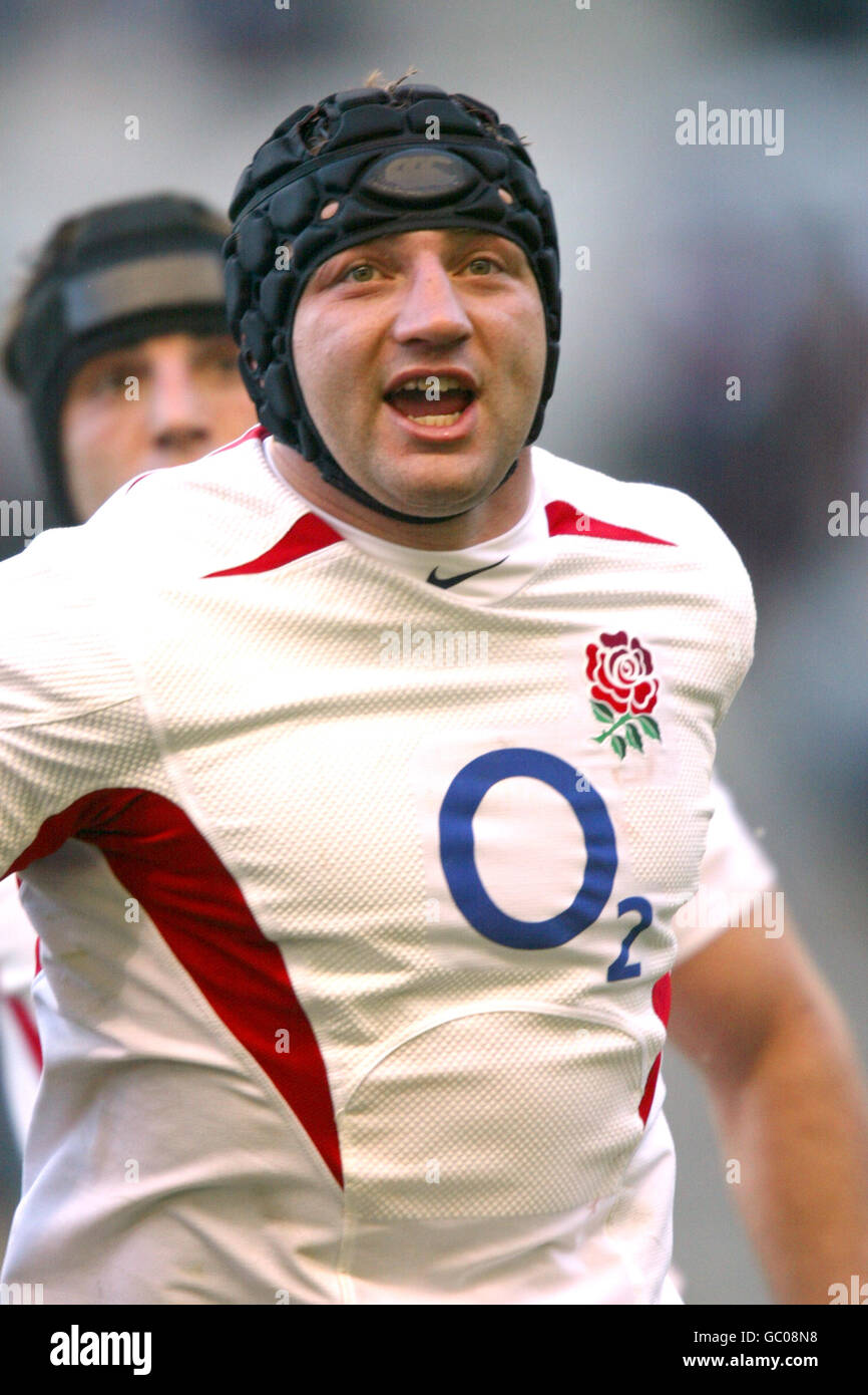 Rugby Union - Investec Challenge - Inghilterra / Canada. Steve Borthwick, Inghilterra Foto Stock