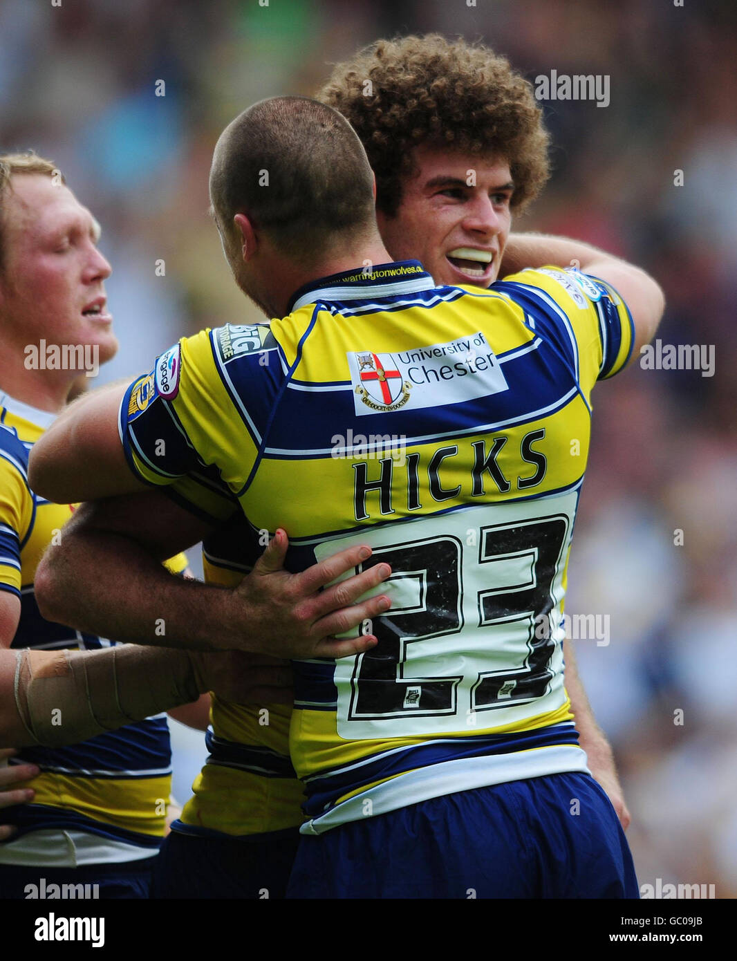 Rugby League - Carnegie Challenge Cup - Semifinale - Wigan Warriors v Warrington lupi - Stobart Stadium Foto Stock