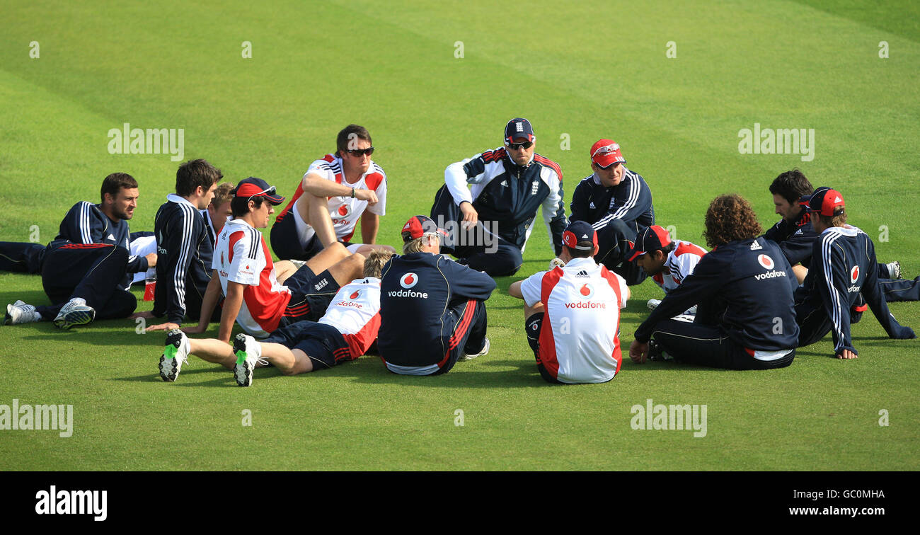 Cricket - le ceneri 2009 - npower quarta prova - Inghilterra v Australia - Inghilterra reti - Headingley Foto Stock