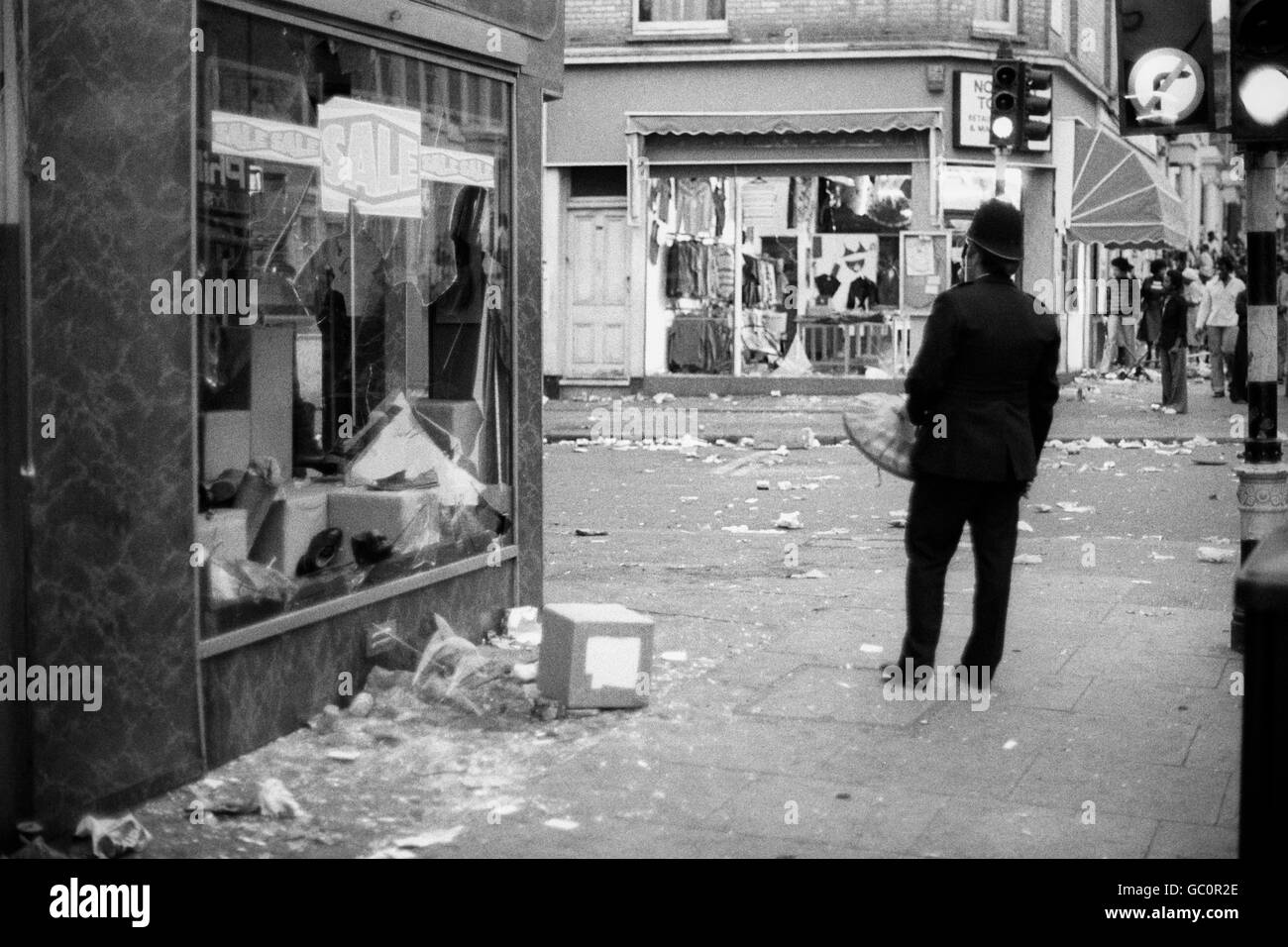 Carnevali & Festival - Il carnevale di Notting Hill - Londra - 1976 Foto Stock