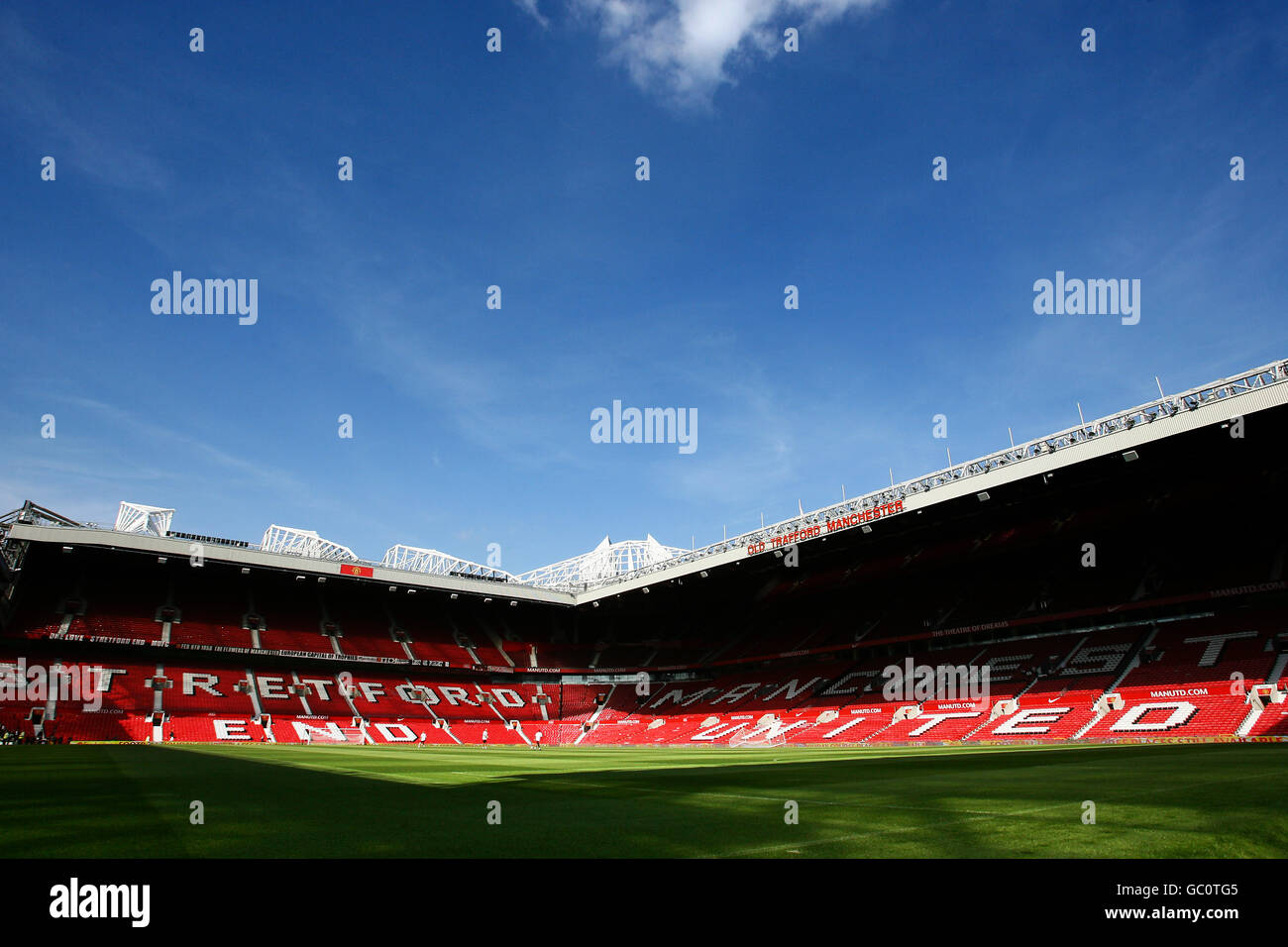 Calcio - Manchester United sessione di formazione - Old Trafford Foto Stock