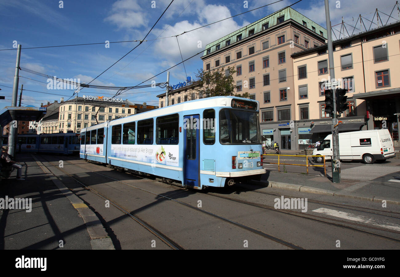 Viste della città - Oslo Foto Stock