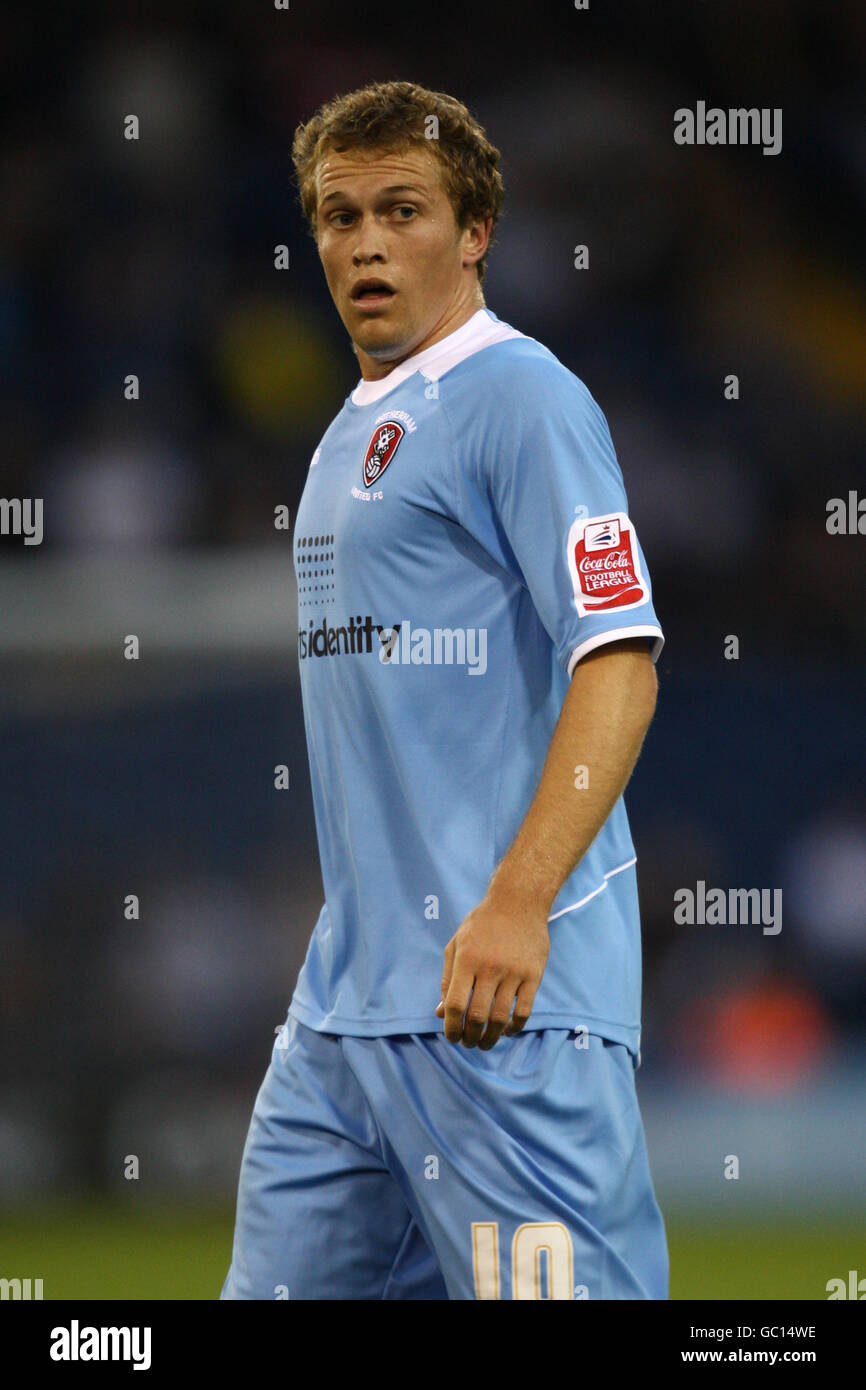 Calcio - Carling Cup - secondo turno - West Bromwich Albion / Rotherham United - The Hawthorns. Nicky Law, Rotherham United Foto Stock