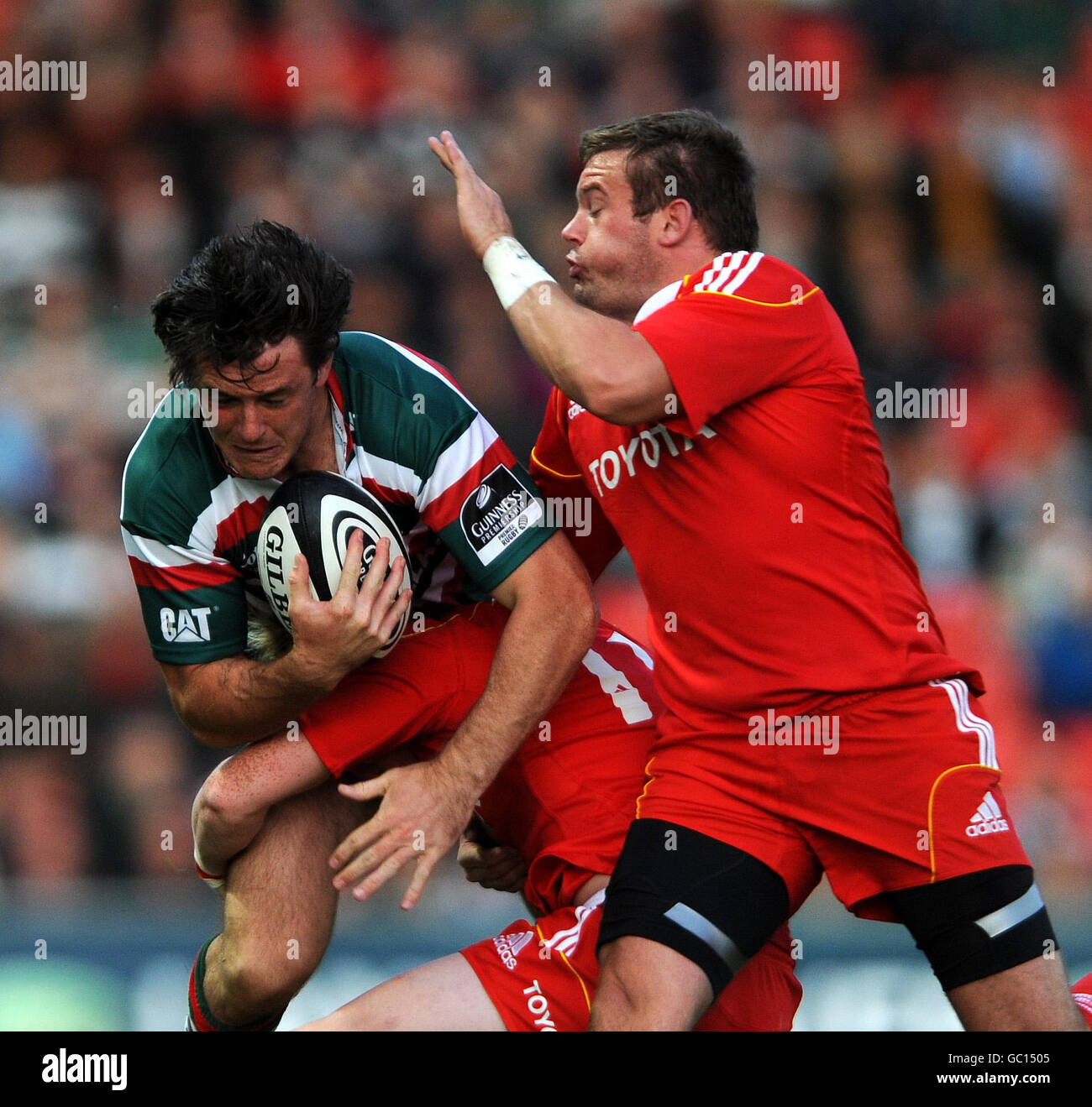 Rugby Union - Guinness Challenge - Leicester Tigers v Munster - Welford Road Foto Stock