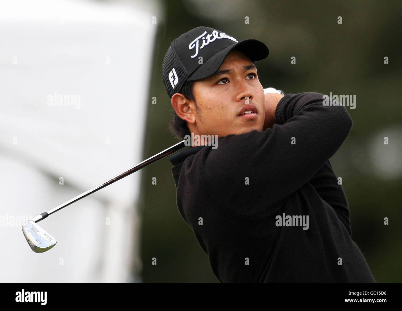 Golf - Johnnie Walker Championships - Day Three - Gleneagles. Chinnarat Phadungsil in Thailandia durante il terzo round del Johnnie Walker Championships a Gleneagles, Perthshire. Foto Stock