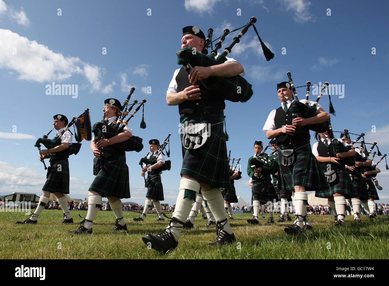 Mey Giochi delle Highland - Caithness in Scozia Foto Stock