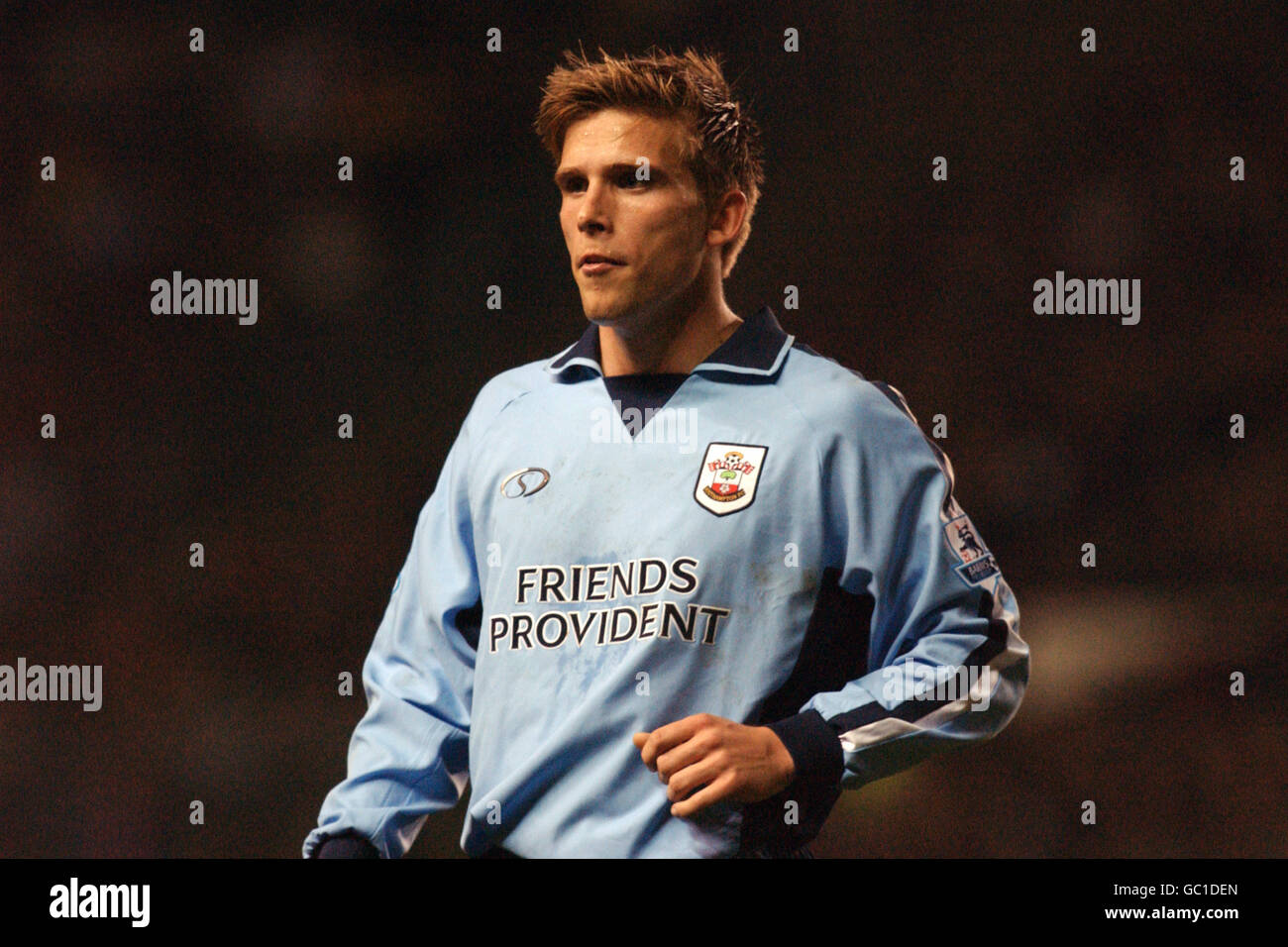 Calcio - fa Barclays Premiership - Manchester United v Southampton. Anders Svensson, Southampton Foto Stock