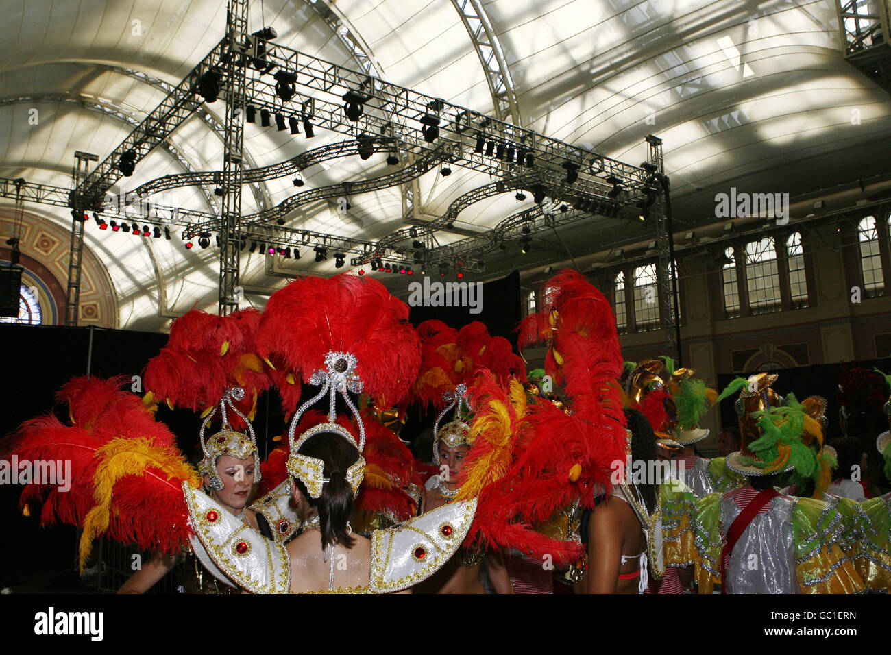 Carnevale di Notting Hill preview Foto Stock