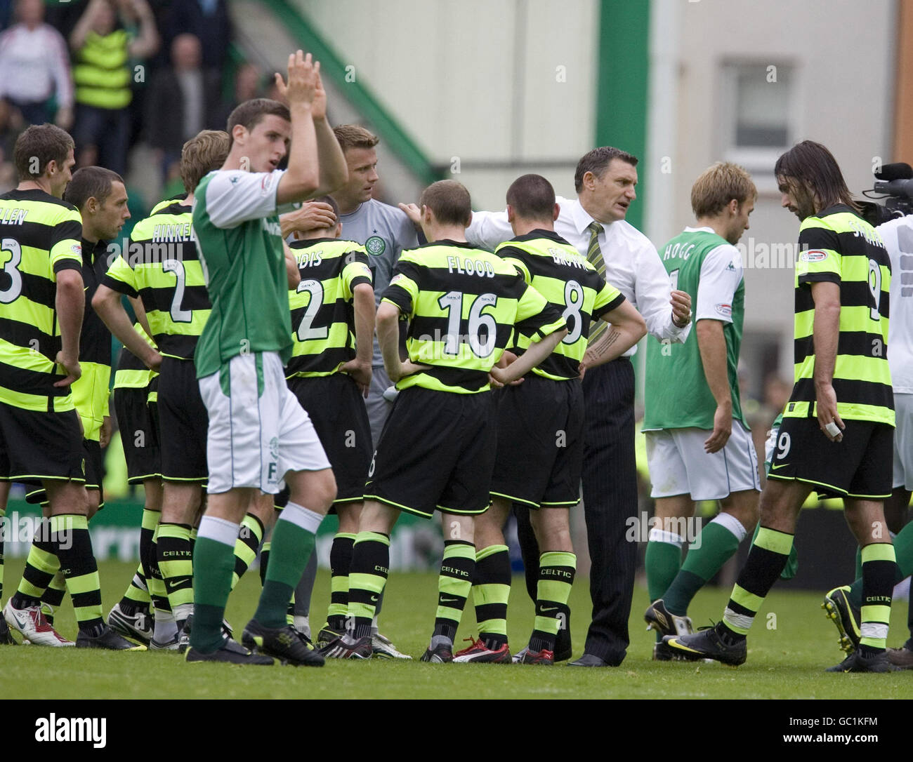 Calcio - Clydesdale Bank Premier League Scozzese - Hibernian v Glasgow Celtic - Easter Road Foto Stock