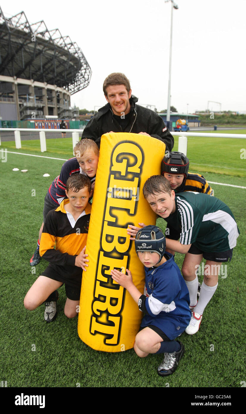 Rugby Union - Edinburgh Rugby Summer Camp - Murrayfield Foto Stock