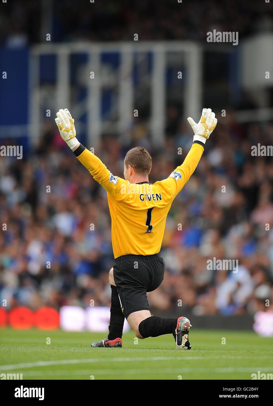 Calcio - Barclays Premier League - Portsmouth v Manchester City - Fratton Park. Shay dato, Manchester City. Foto Stock