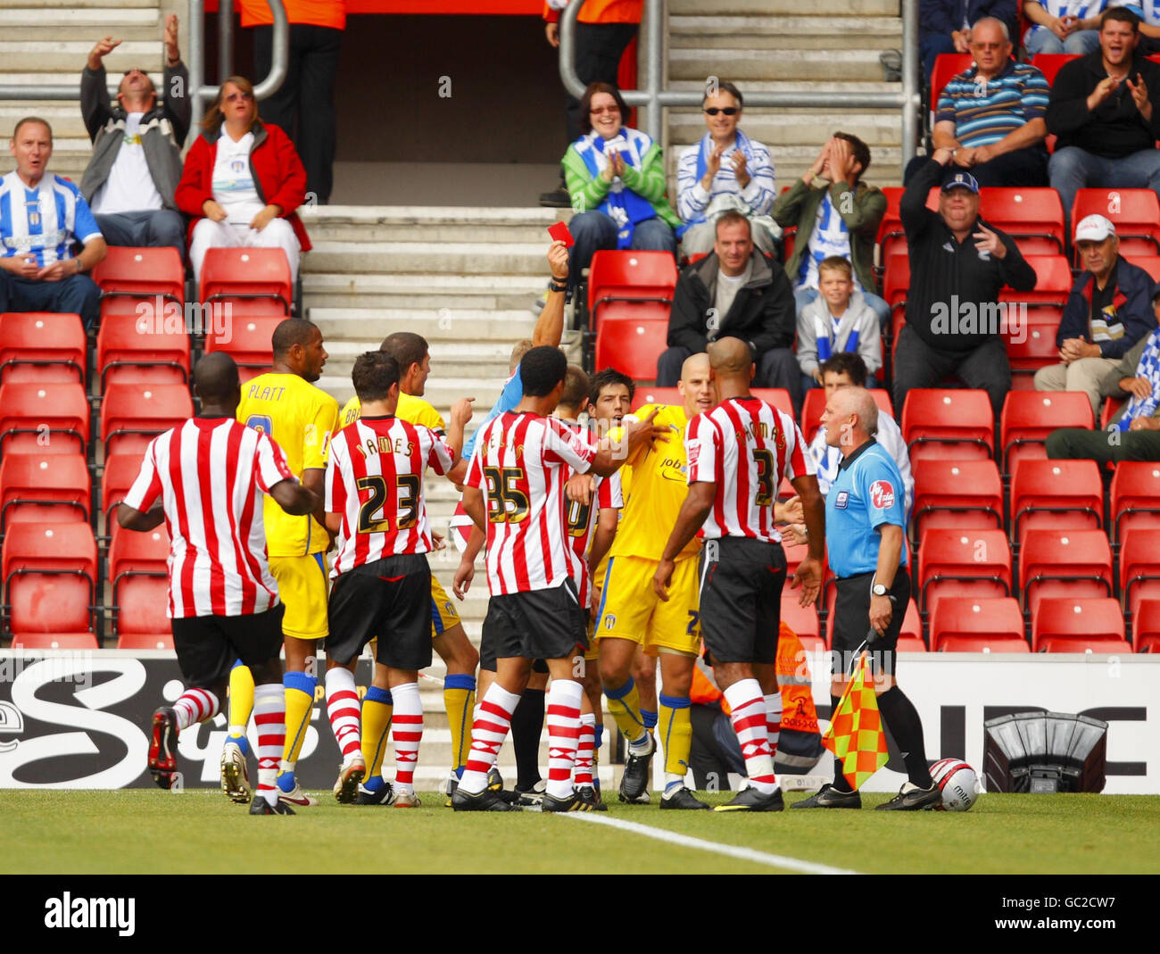 Calcio - Coca Cola Football League One - Southampton v Colchester United - St Marys Stadium Foto Stock