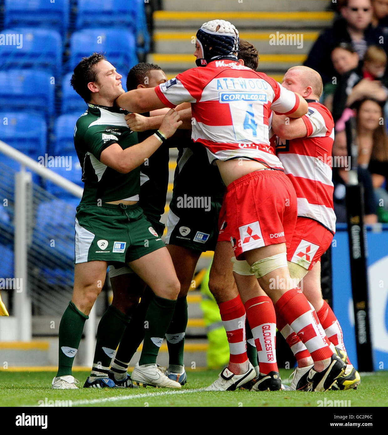 Rugby Union - Guinness Premiership - London Irish v Gloucester Rugby - Madejski Stadium Foto Stock