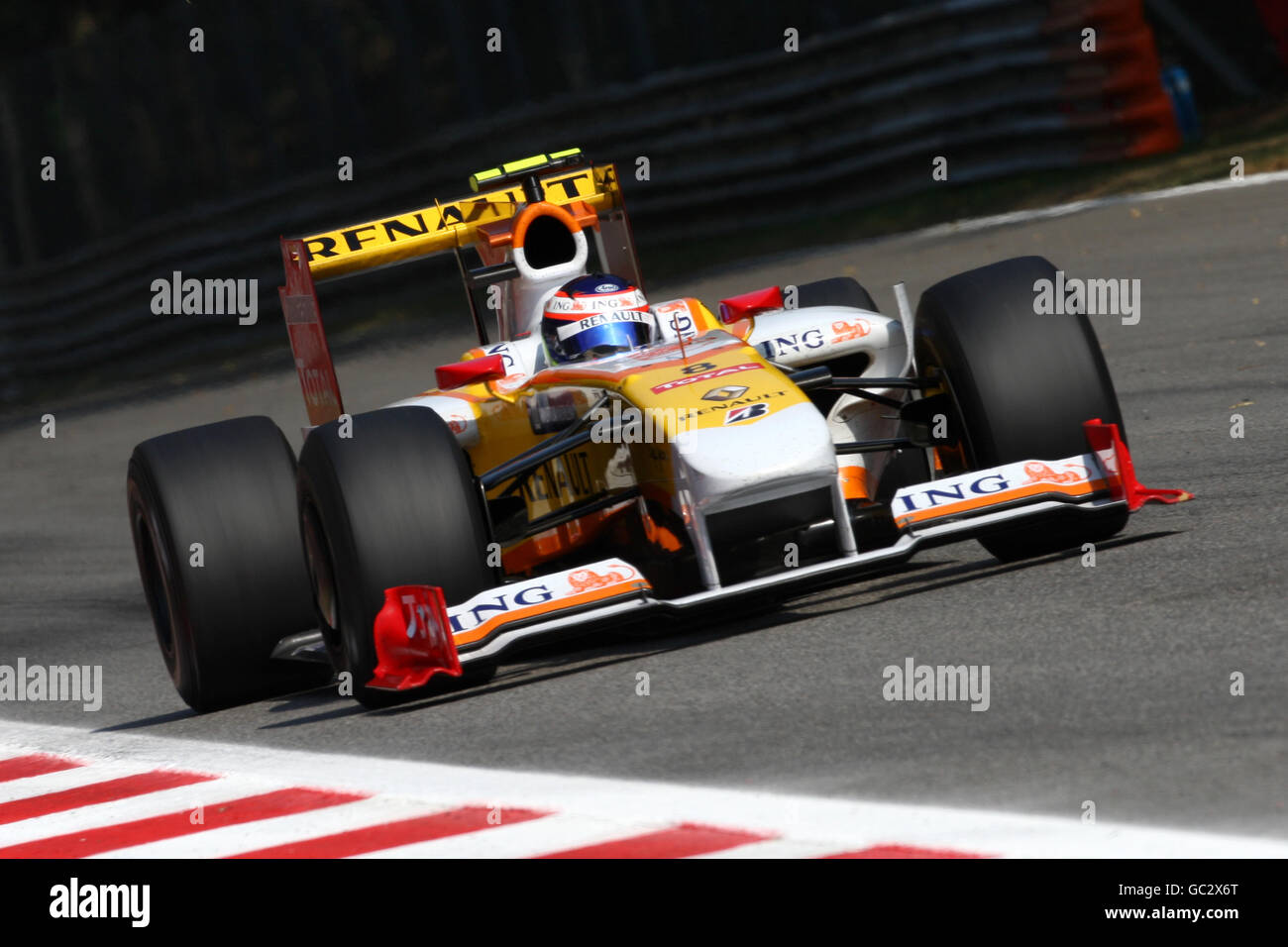 Formula uno Motor Racing - Gran Premio d'Italia - Monza. Romain Grosjean, Renault Foto Stock