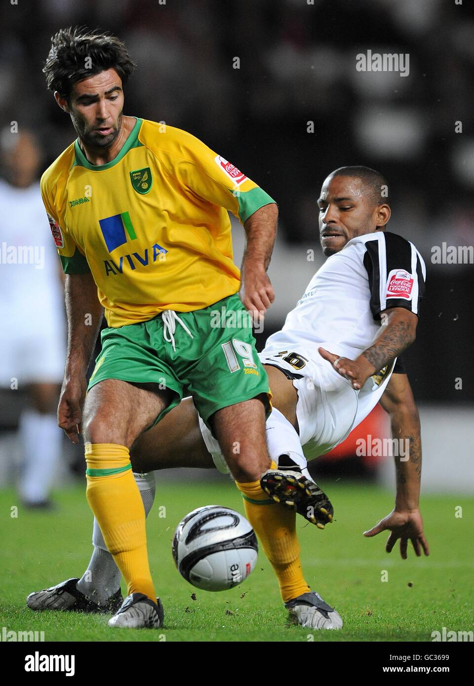 Calcio - Coca Cola Football League One - MK Dons v Norwich City - stadium MK Foto Stock