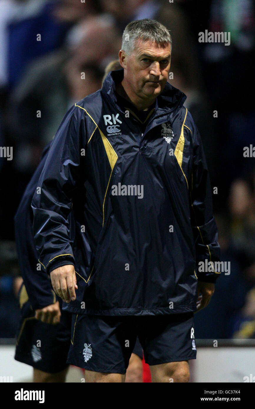 Calcio - Carling Cup - Secondo round - Preston North End v Leicester City - Deepdale Foto Stock