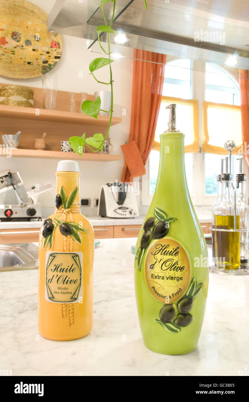 Casa moderna interni, cucina Foto Stock